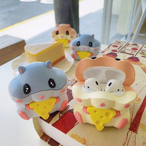 Hamster Cute 3D Airpods Case