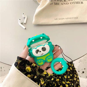 Panda Bear Dinosaur 3D Airpods Case