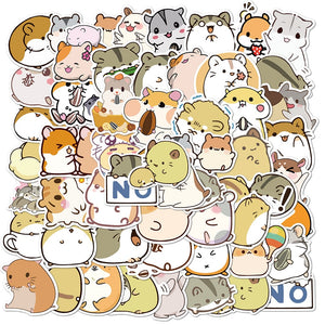 Hamster Mouse Kawaii Stickers