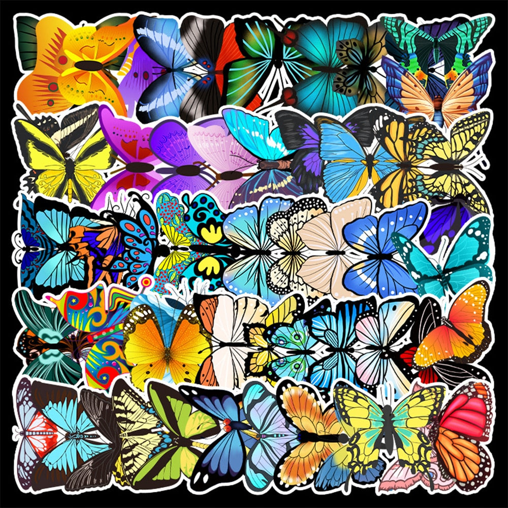 Butterfly Love Stickers