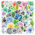 Fesh Flower Plants Scrapbook Stickers