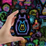 Cartoon Mix Neon Lights Stickers