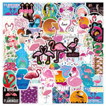 Flamingo Love Stickers