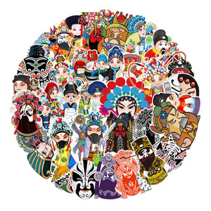 Peking Beijing Opera Stickers