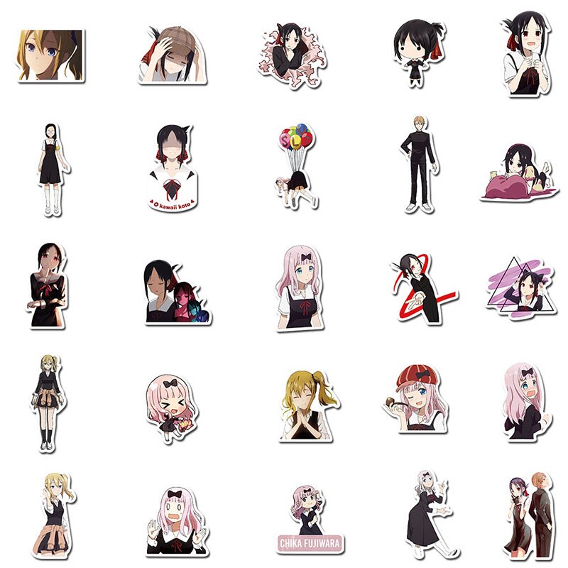 Kaguya-sama Love Is War Anime Stickers