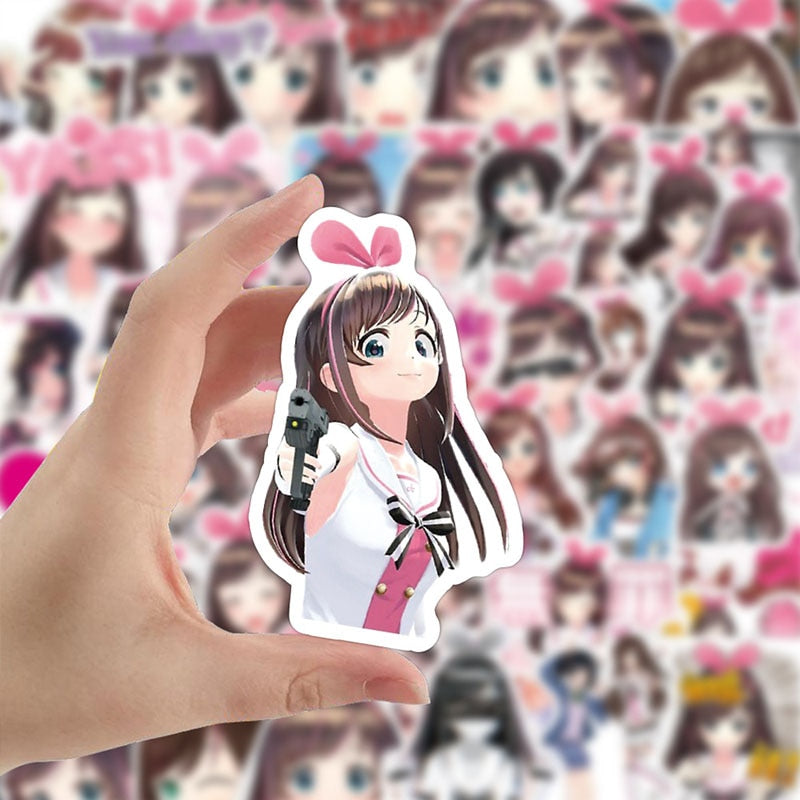 Kizuna AI Cute Girl Anime Stickers