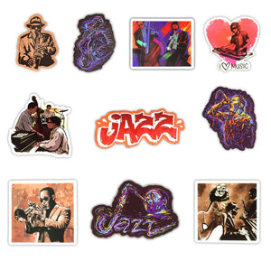 Jazz Music Stickers