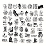 Inspirational English Letters Stickers