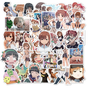 Toaru Kagaku No Railgun Anime Stickers