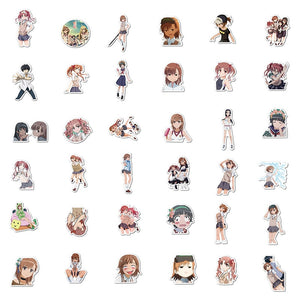 Toaru Kagaku No Railgun Anime Stickers