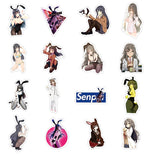 Bunny Girl Sexy Anime Stickers