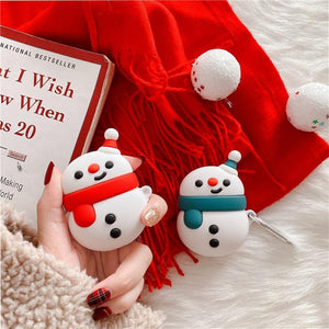 Snowman Gift AirPods Case