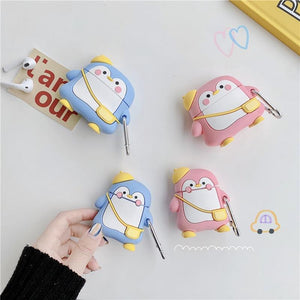 Penguin Happy 3D Airpods Case