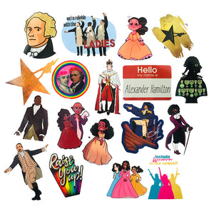 Musical Hamilton Classic Hammer Stickers