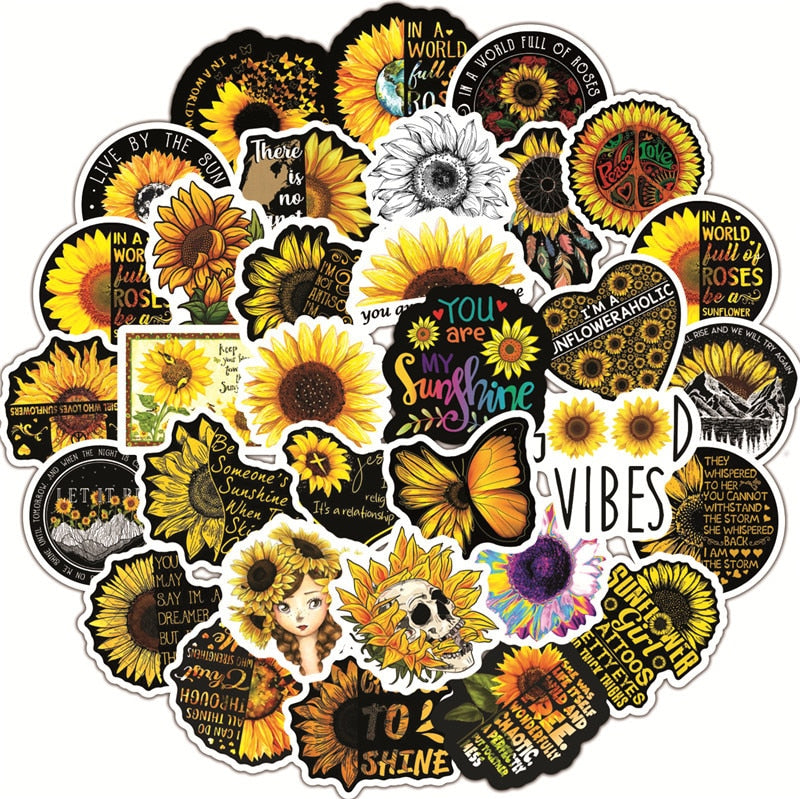 Sunflower Stickers