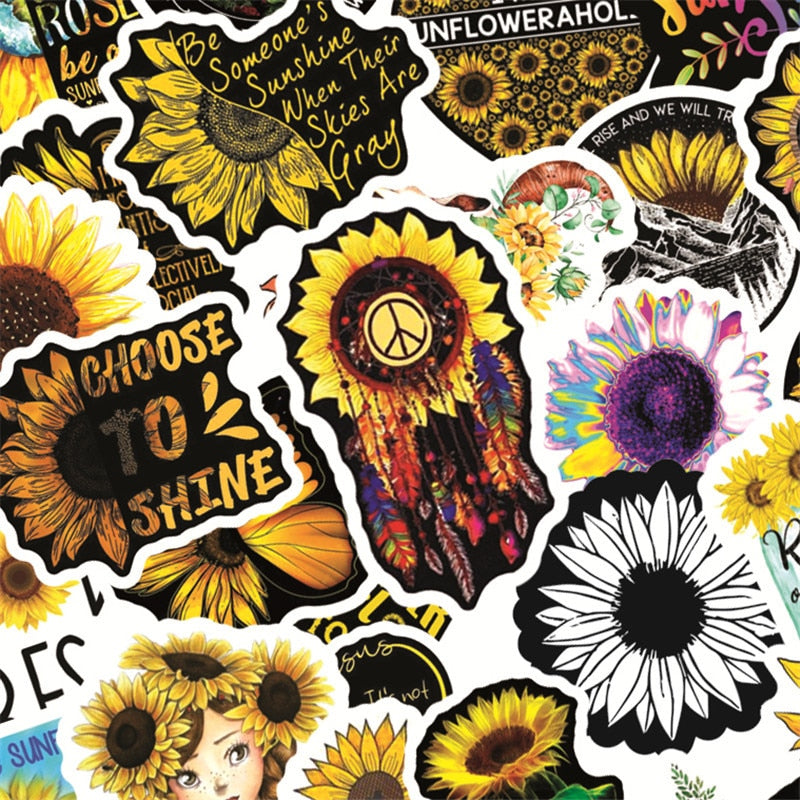 Sunflower Stickers