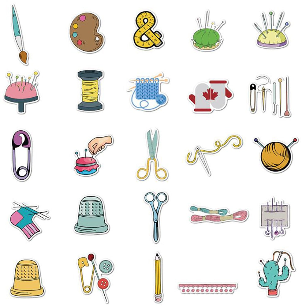 Sewing Machine Stickers