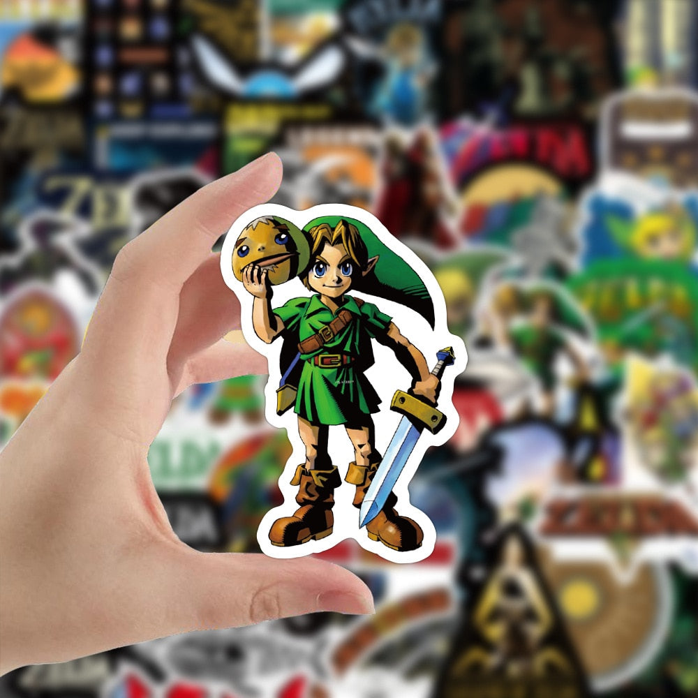 Legend of Zelda Game Stickers