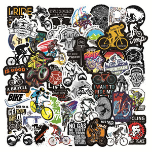 Mountain Biking Stickers