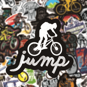 Mountain Biking Stickers