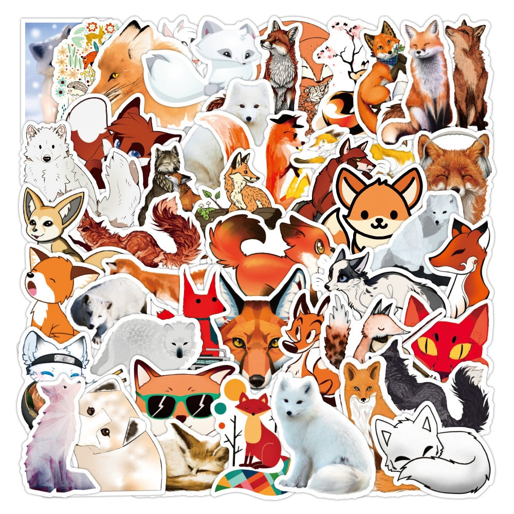 Fox Cute Stickers