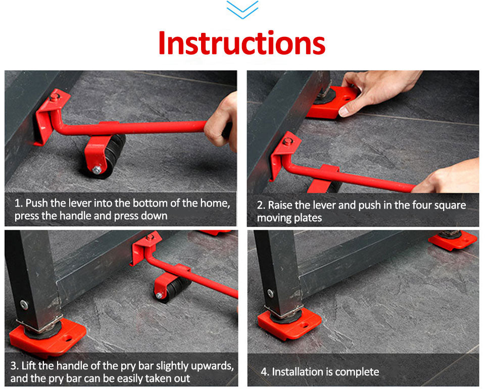 Moves Furniture Tool Transport Shifter