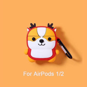 Shiba Inu Dog Cute 3D Airpods Case