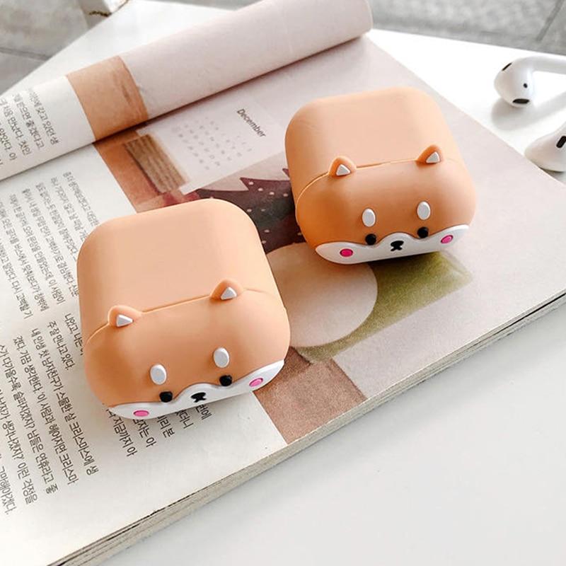 Shiba Inu Dog Cute 3D Airpods Case