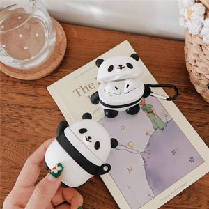 Panda Funny 3D Airpods Case