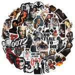 James Bond 007 Movie Stickers