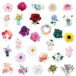 Pretty Flowers Stickers