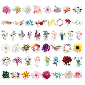 Pretty Flowers Stickers