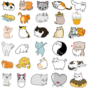 Cats Animal Vintage Stickers