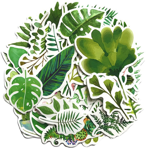 Plant Fern Leaf Stickers