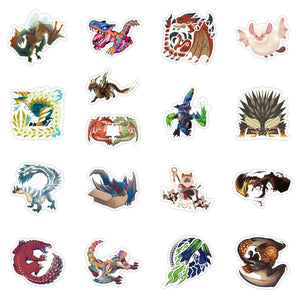 Monster Hunter Game Stickers