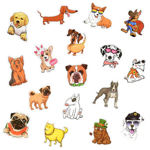 Dog Cool Stickers