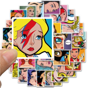 Pop Art Graffiti Stickers