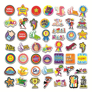 Learning Rewards Family Stickers