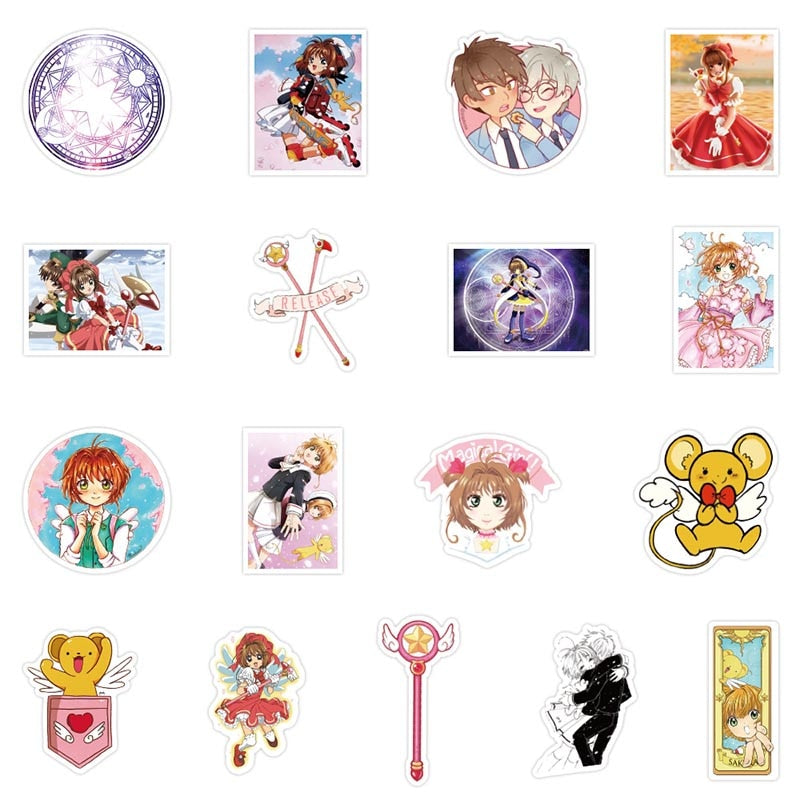 Sakura Anime Stickers