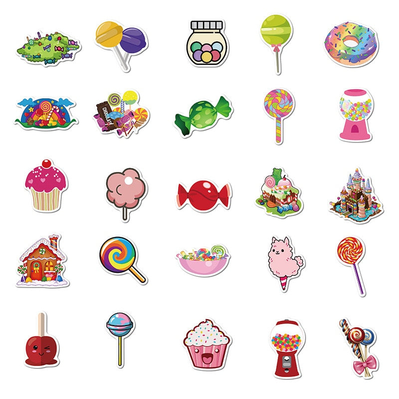 Candy Stickers