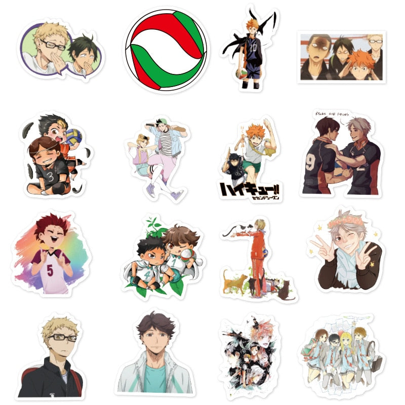 Haikyu Anime Stickers