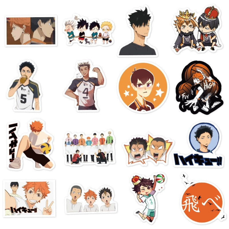 Haikyu Anime Stickers