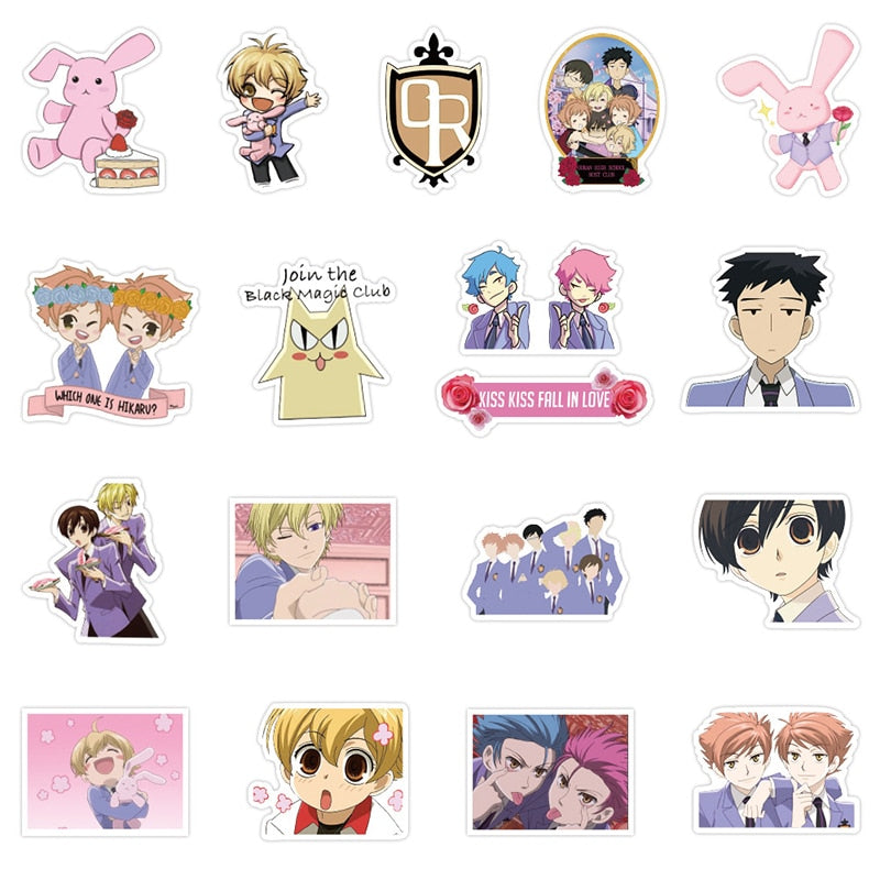 Ouran High School Host Club Anime Stickers