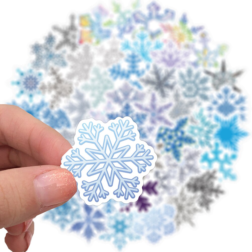 Christmas Snowflakes Stickers