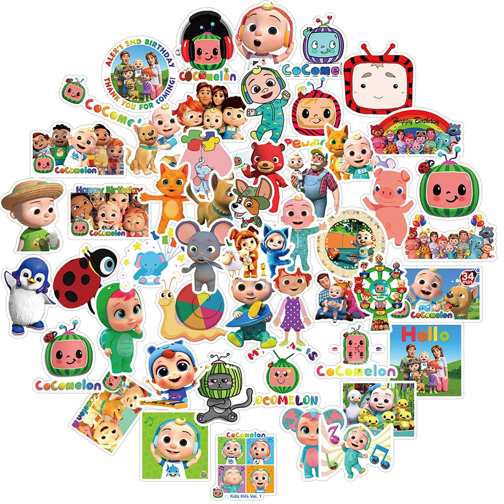 Cocomelon-Nursery Rhymes Stickers