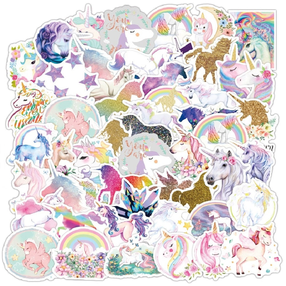 Unicorn Graffiti Stickers