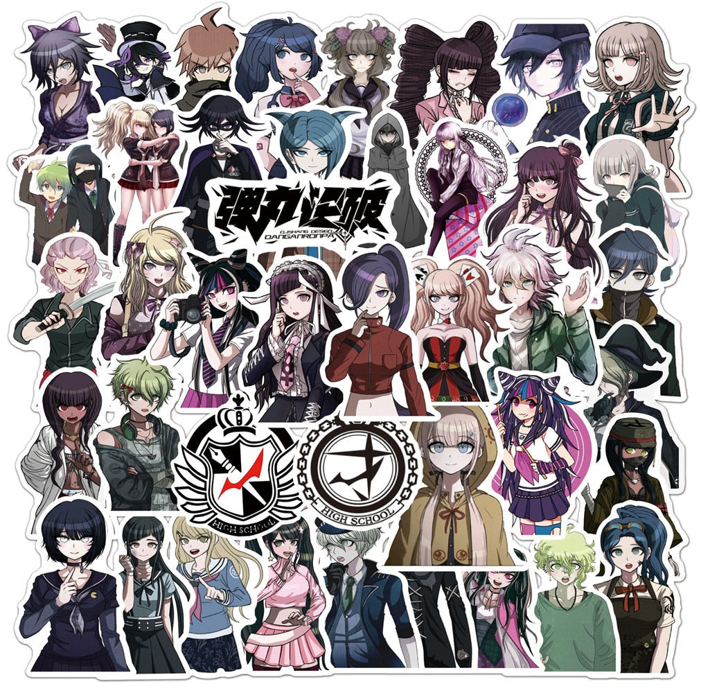 Danganronpa Game Stickers