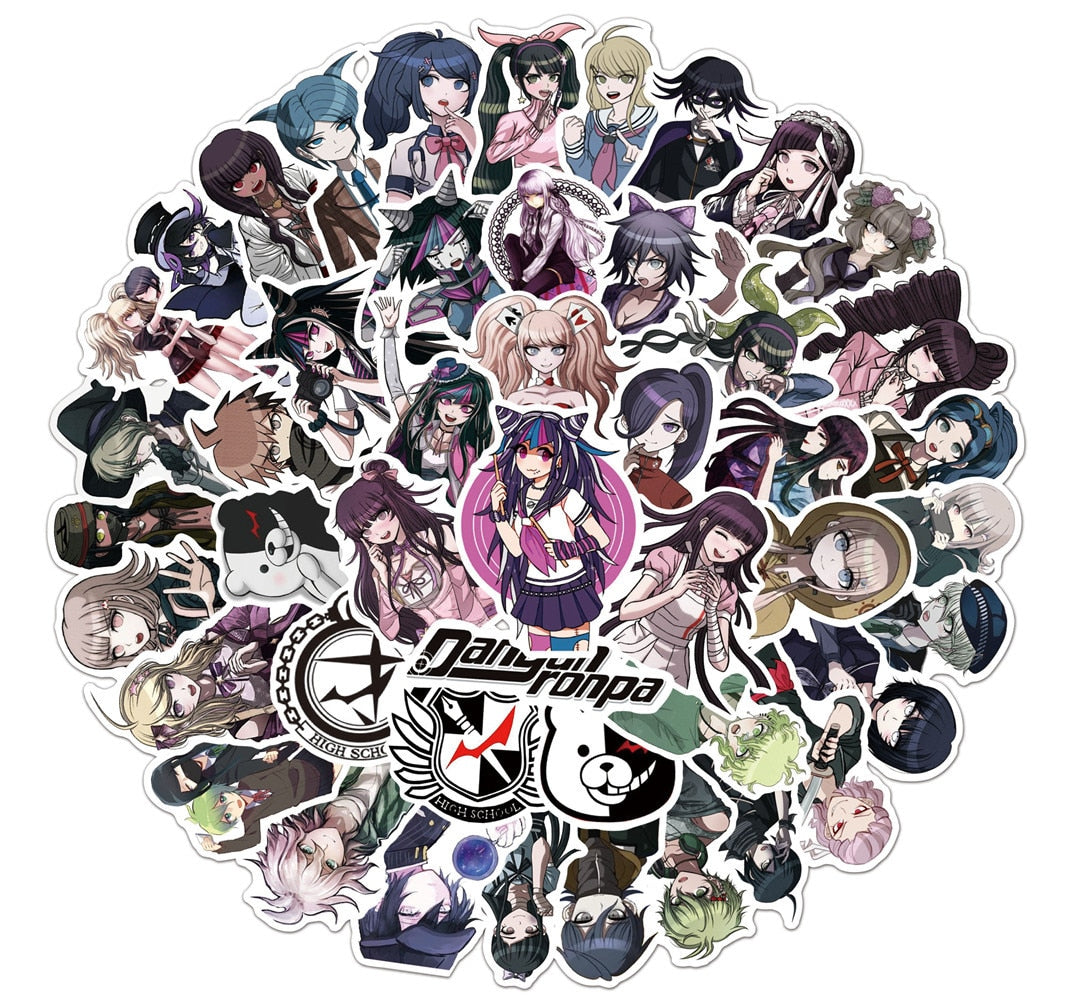 Danganronpa Game Stickers