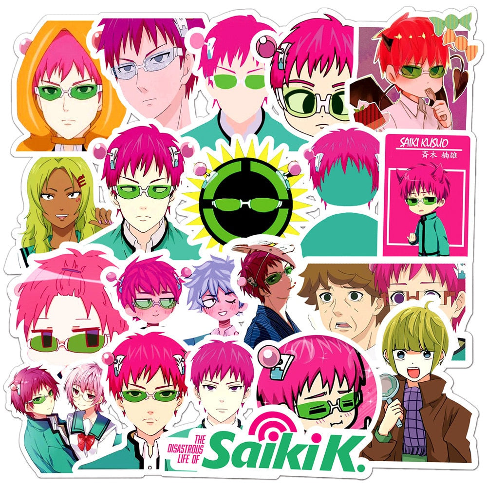 The Disastrous Life of Saiki K. Stickers