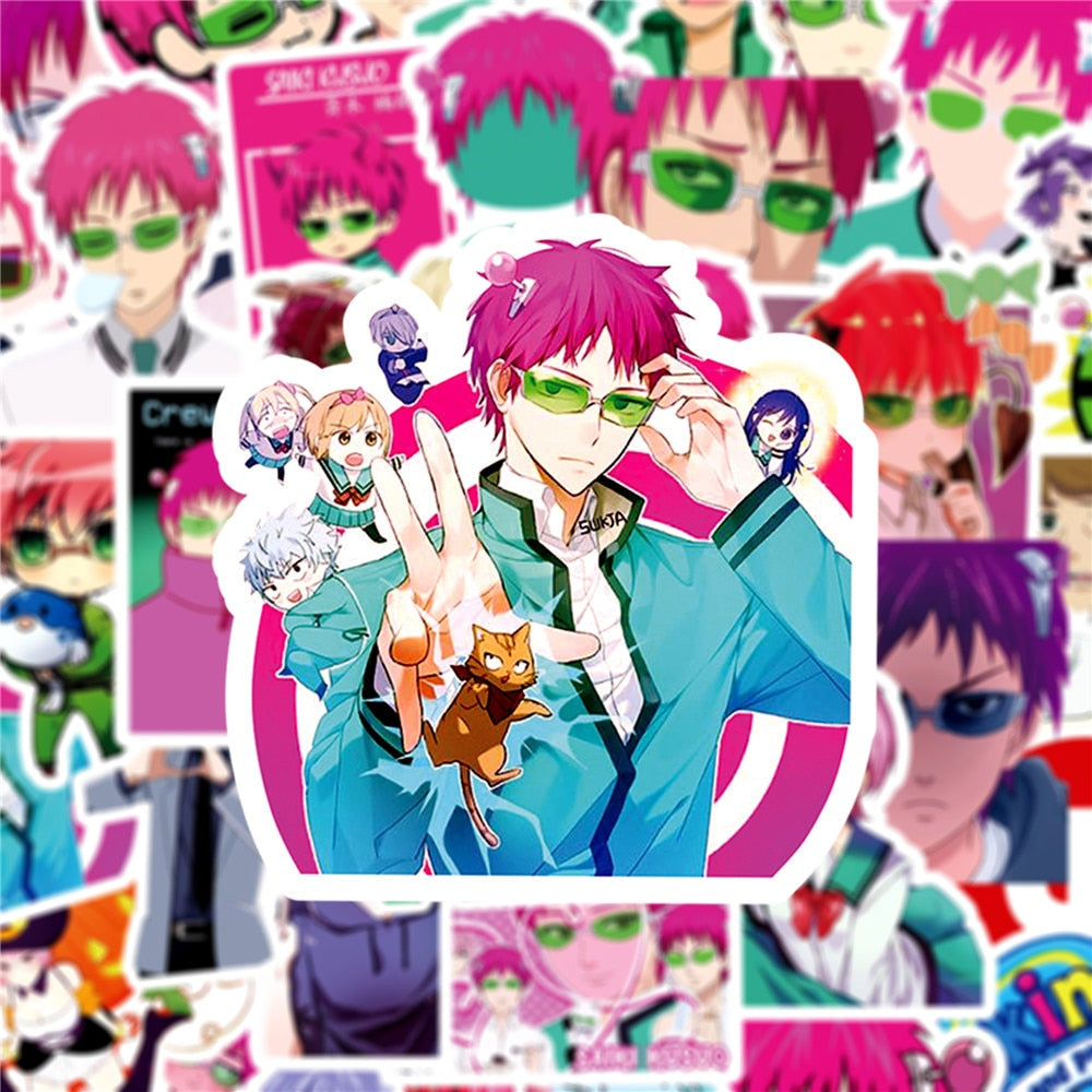 The Disastrous Life of Saiki K. Stickers